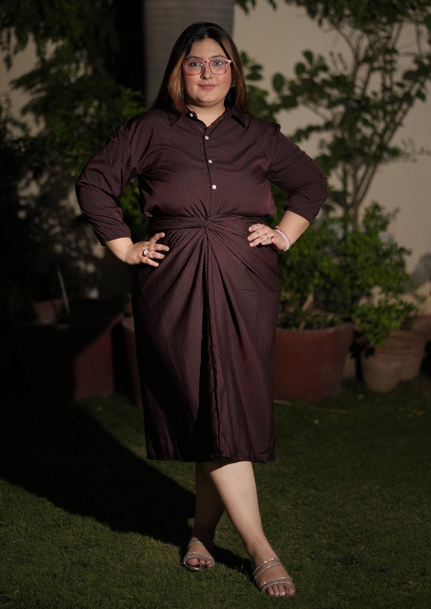 Noorani Drape Dress