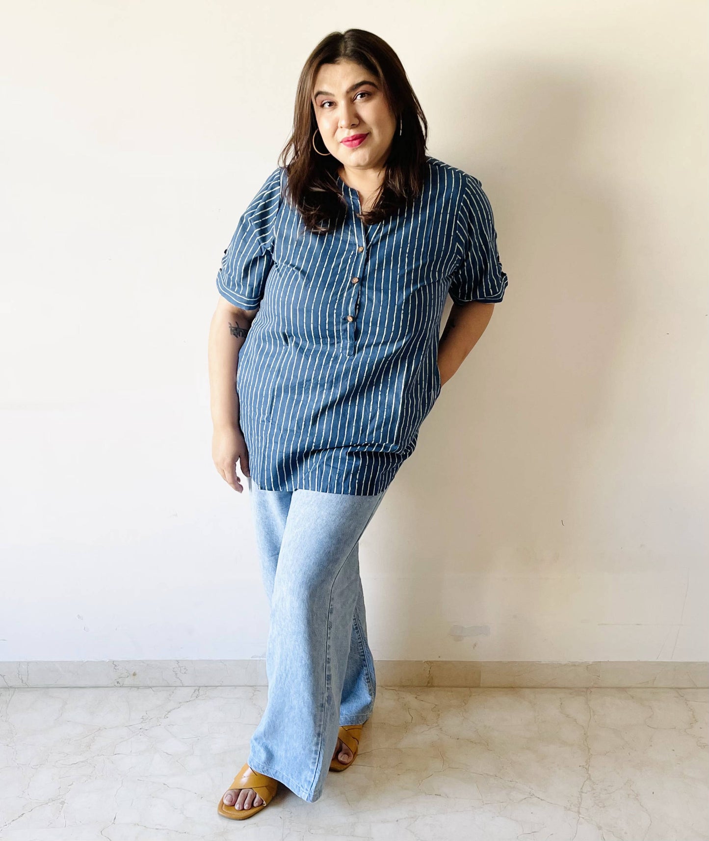 Indigo Top