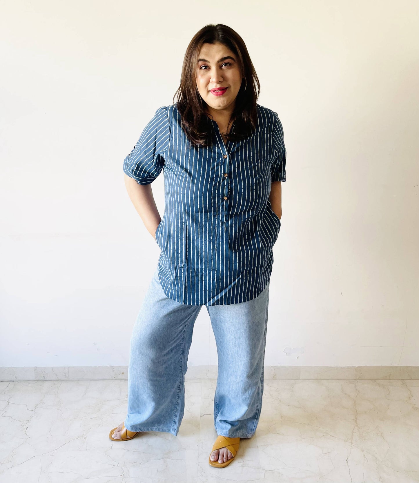 Indigo Top