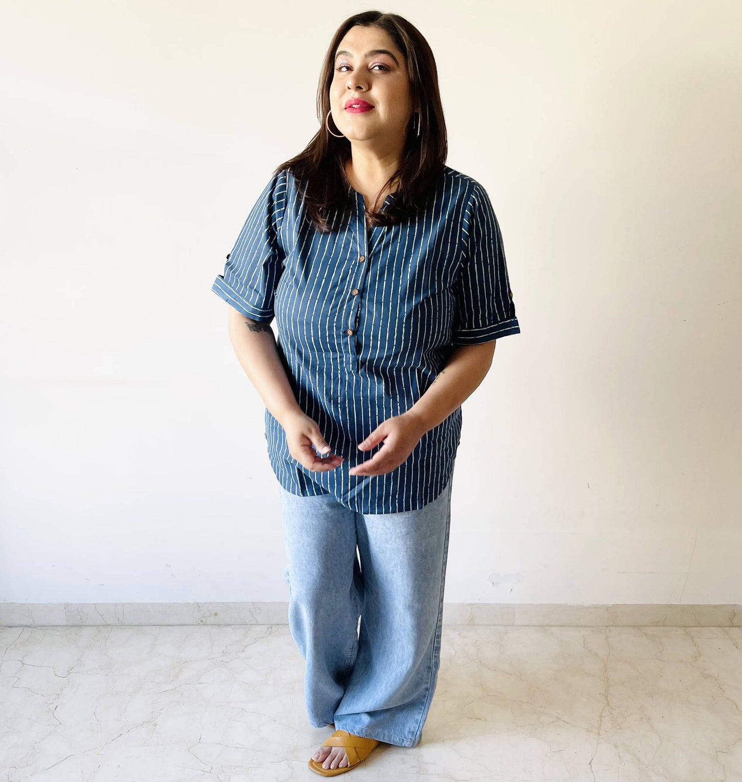 Indigo Top
