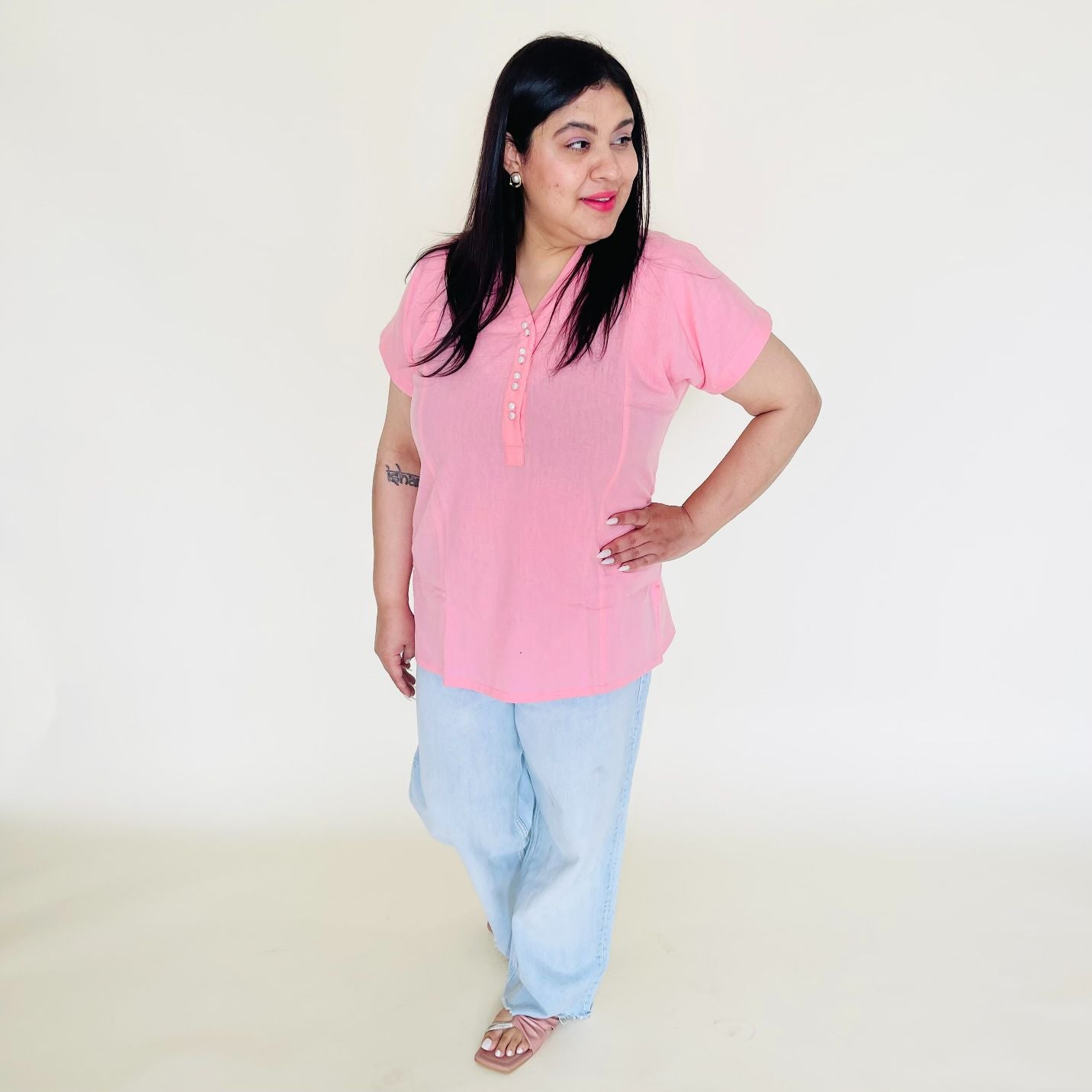 Kalila Linen Top