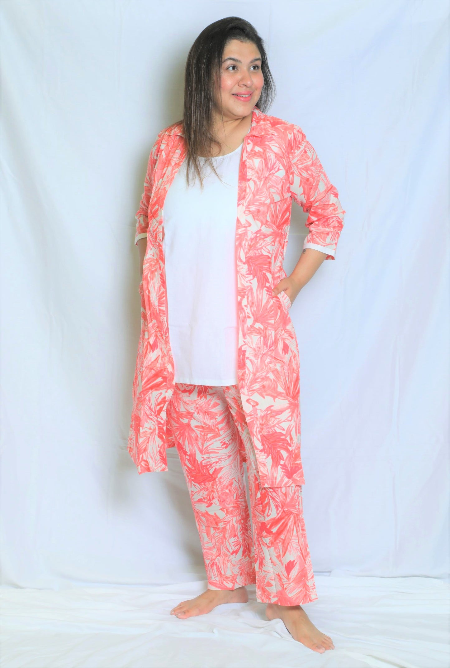 Pretty Peach Cape Set