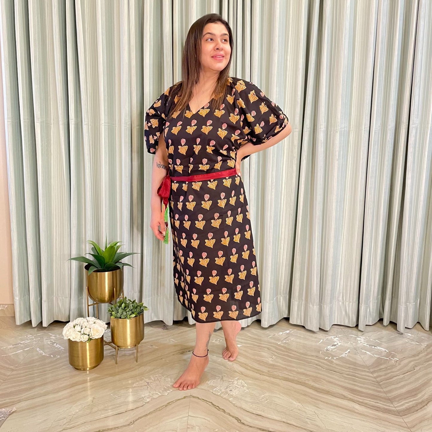 Metal Short Kaftan