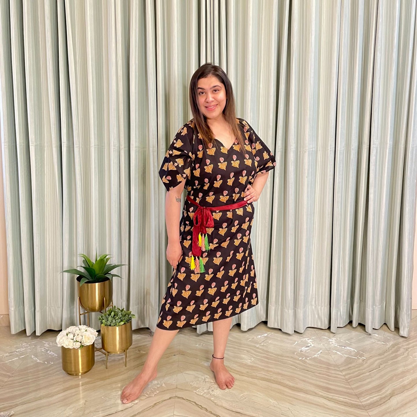 Metal Short Kaftan