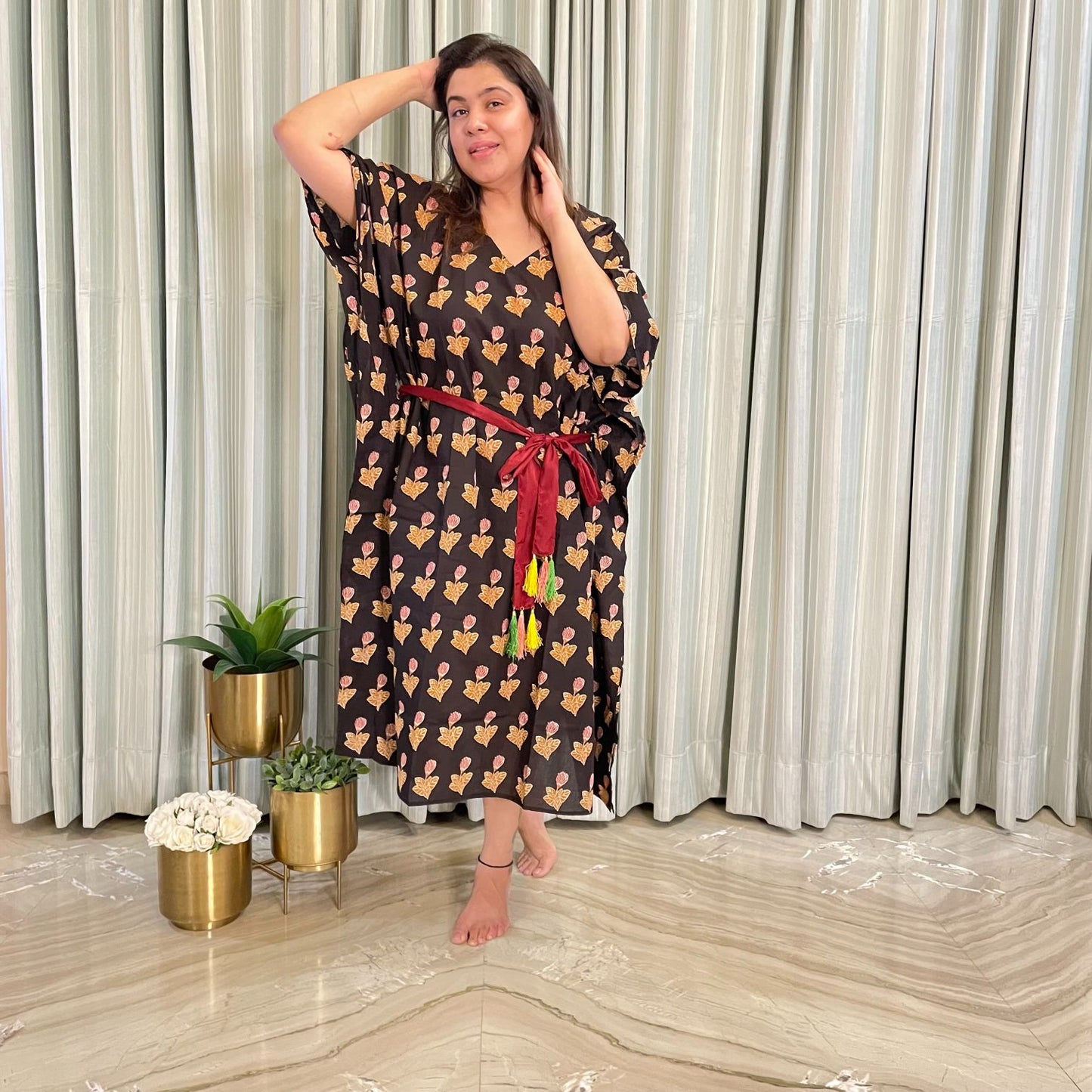 Metal Short Kaftan