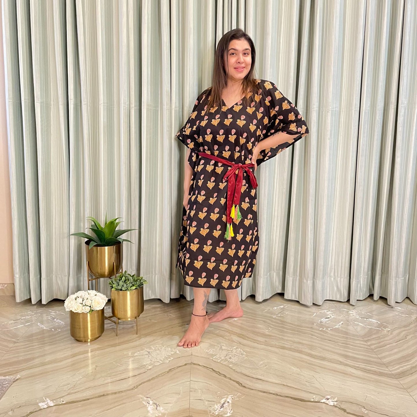 Metal Short Kaftan