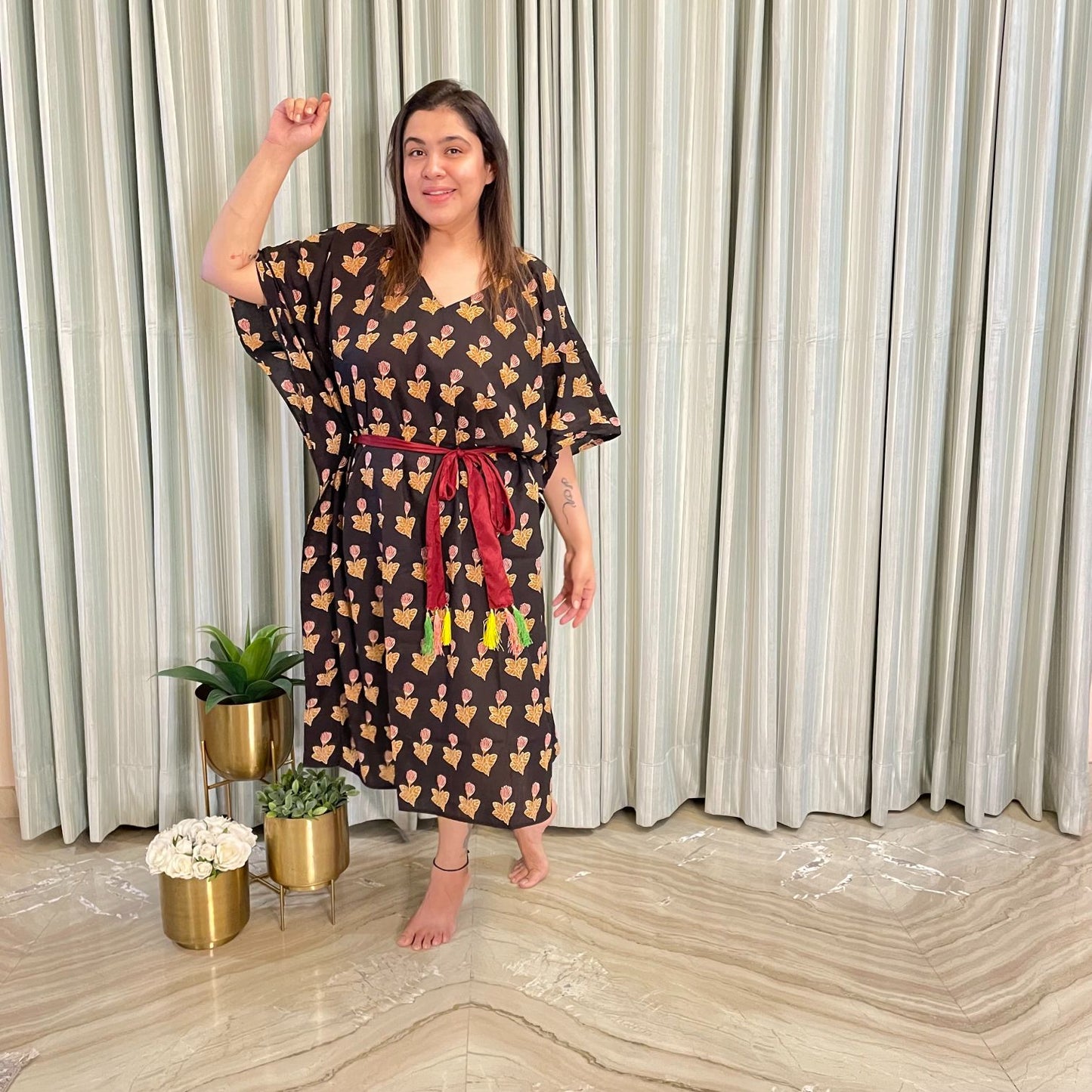 Metal Short Kaftan