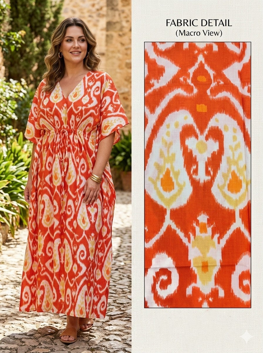 Kaftan Ikkat