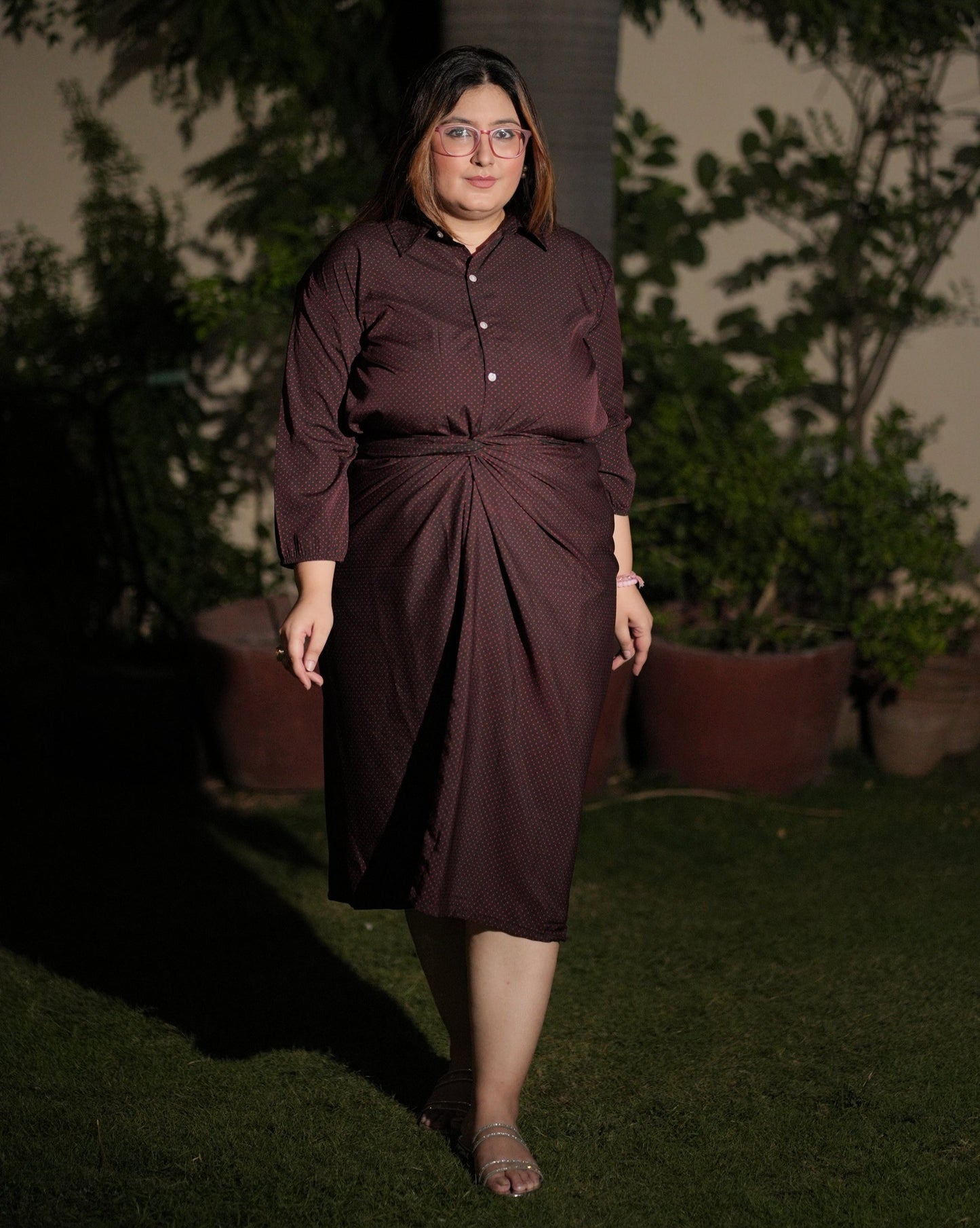 Noorani Drape Dress