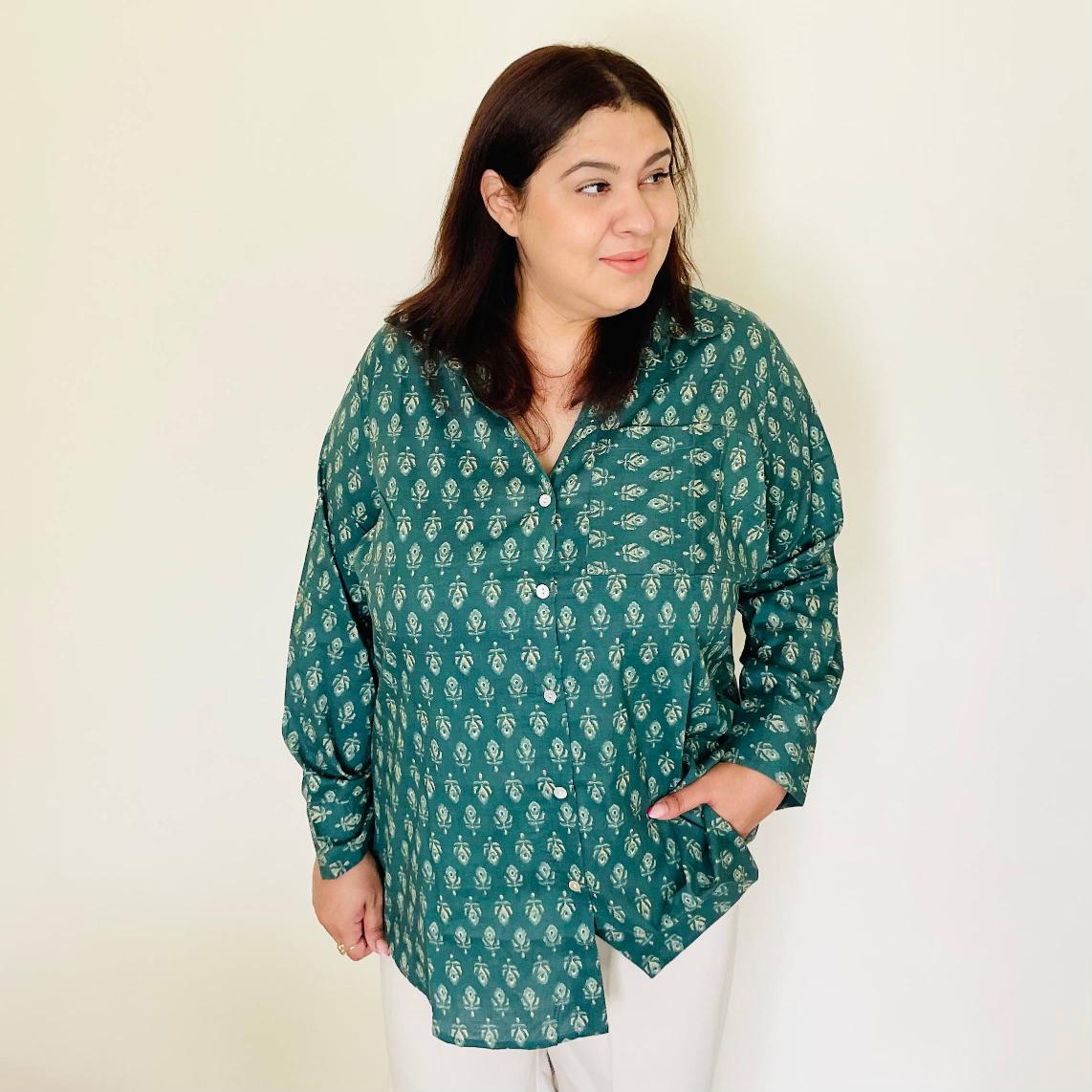 Saum Oversize Shirt