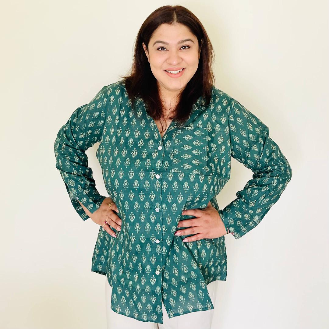 Saum Oversize Shirt
