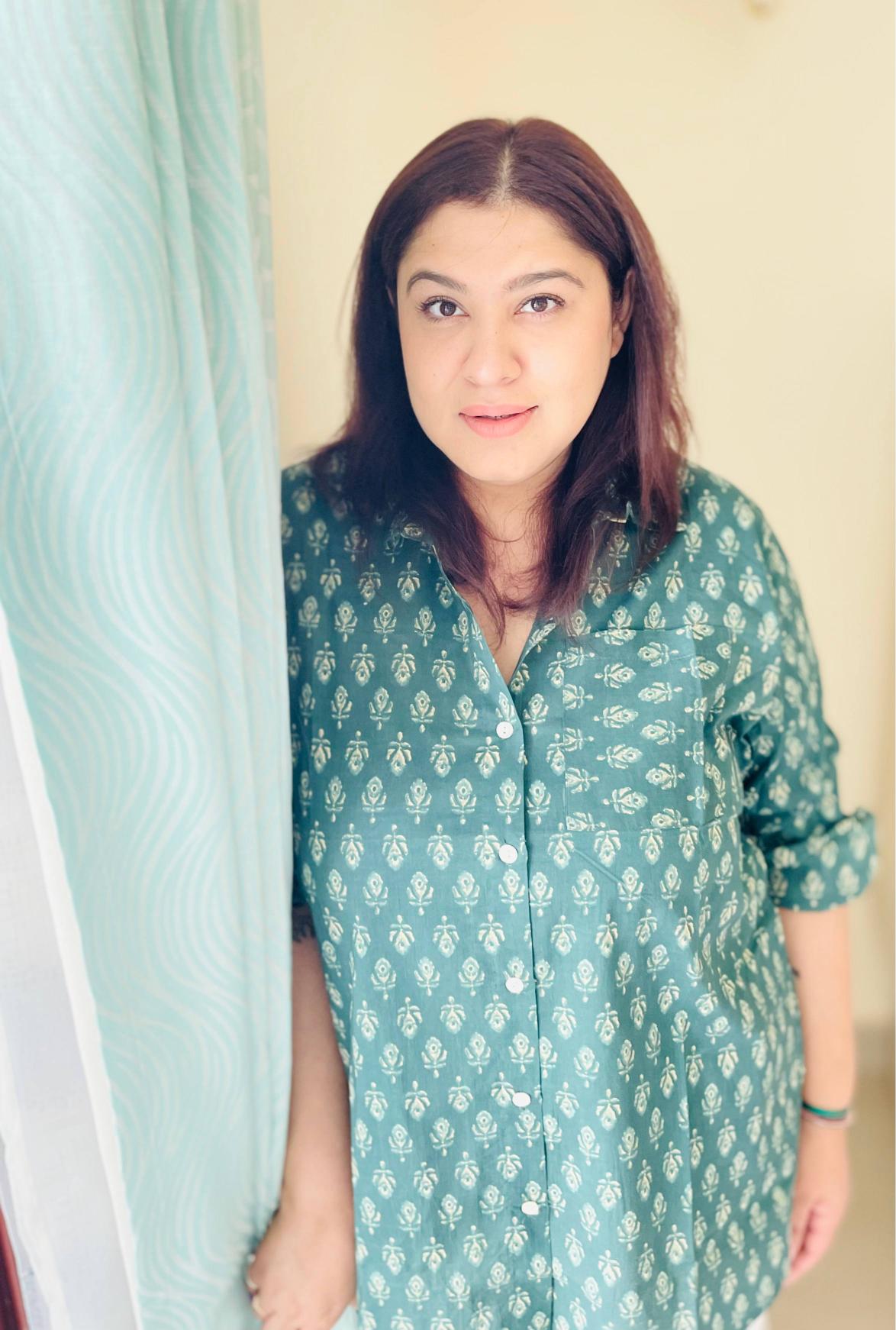 Saum Oversize Shirt