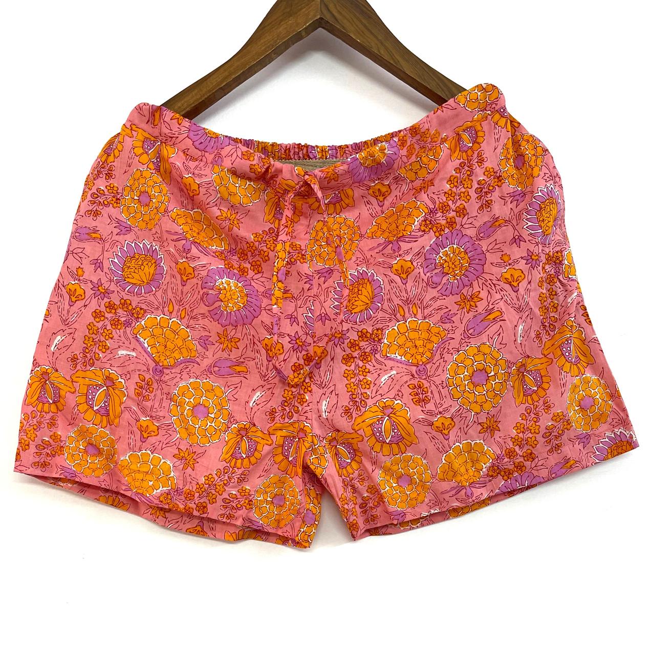 Orange Pink Shorts