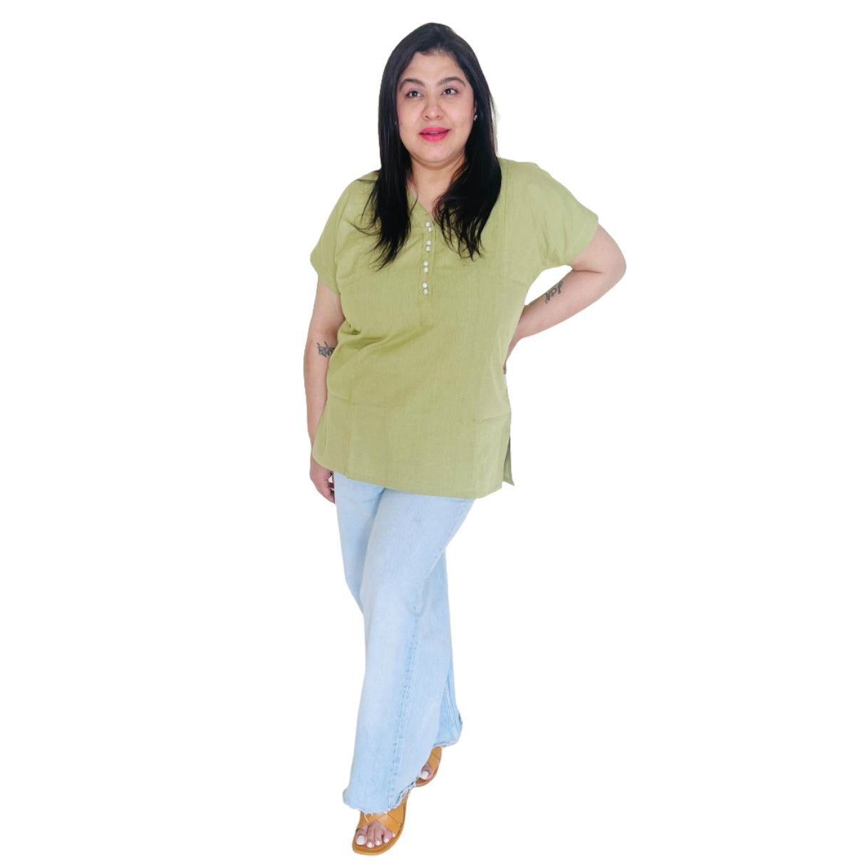 Yashita Linen Top