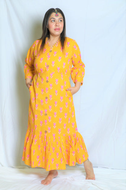 Urja Cotton Dress