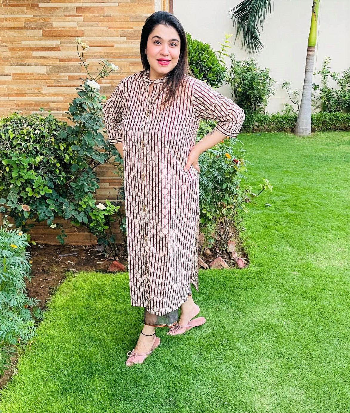 Tawny Kurta
