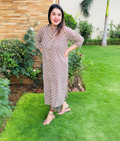 Tawny Kurta