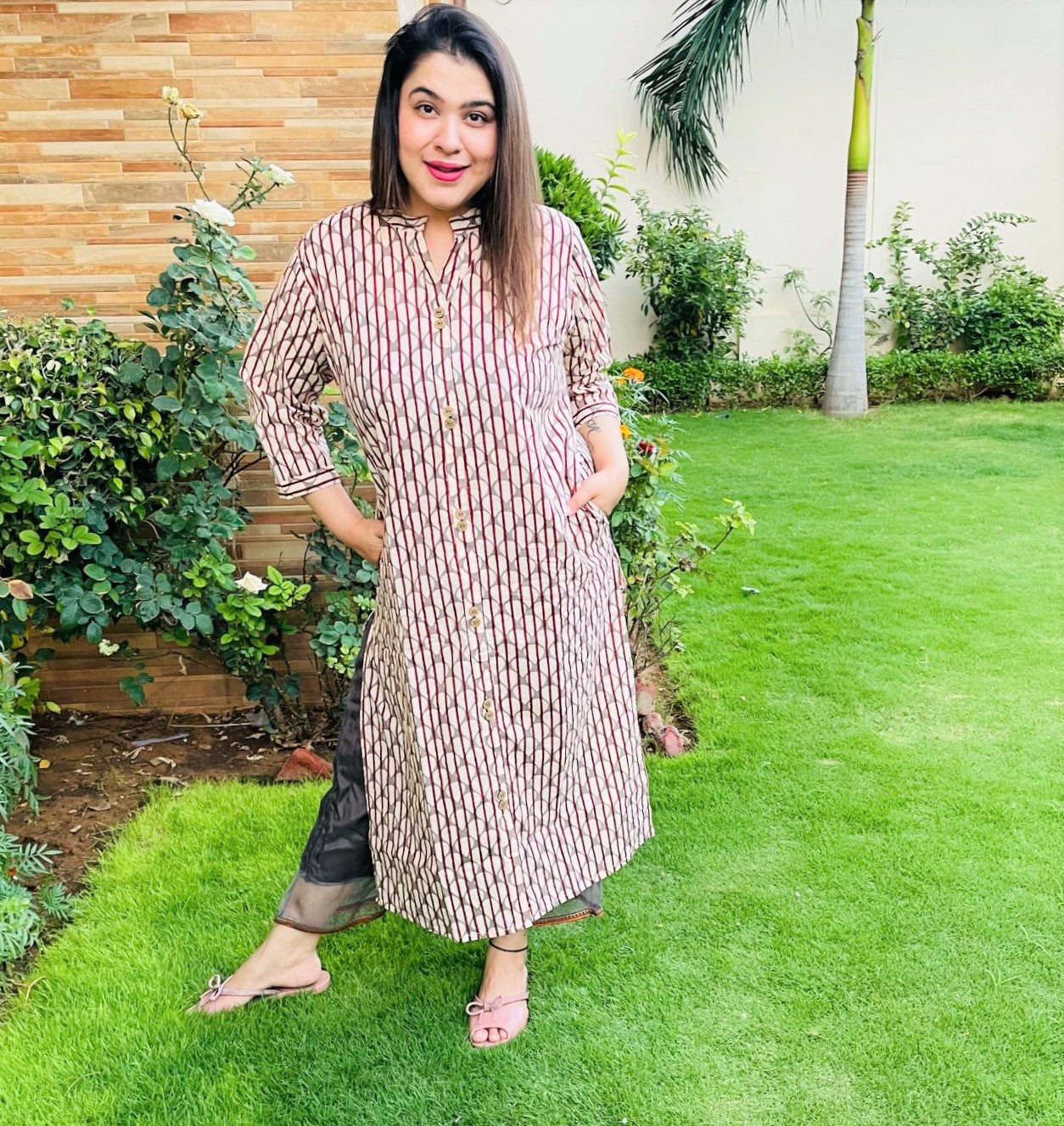 Tawny Kurta