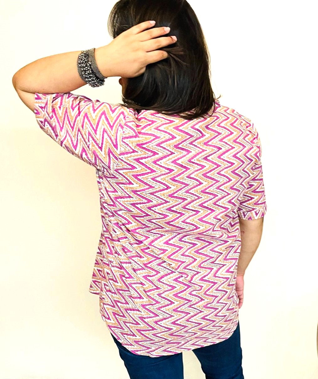Starry Cotton Top