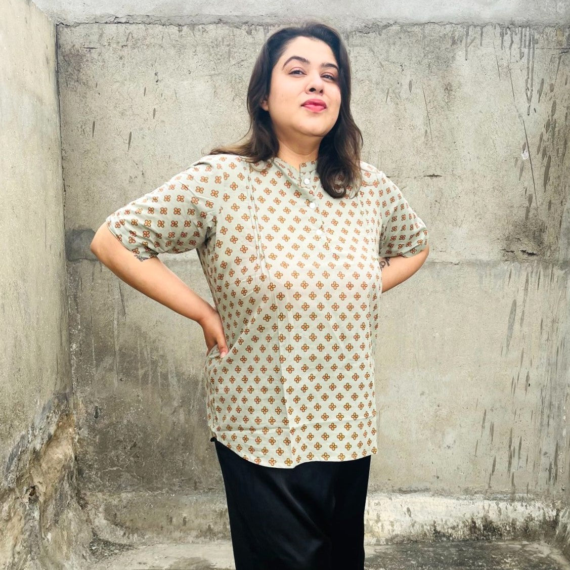 Aira Cotton Top
